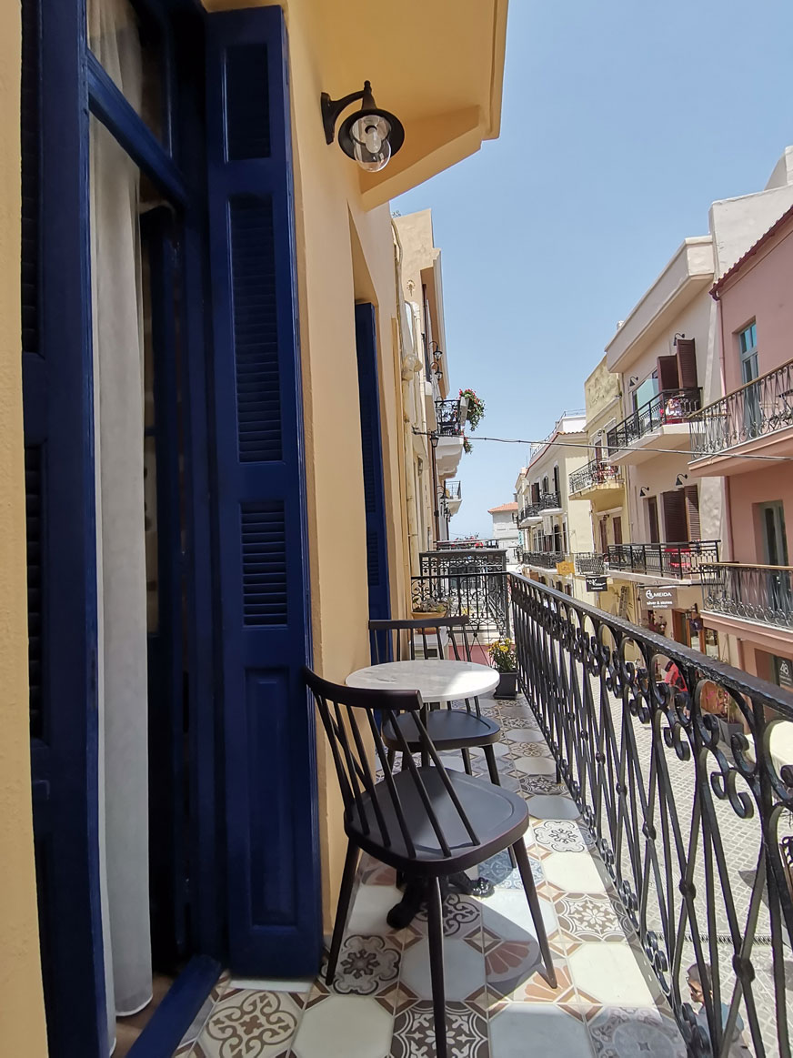 Room 1 overlooking Theotokopoulou street