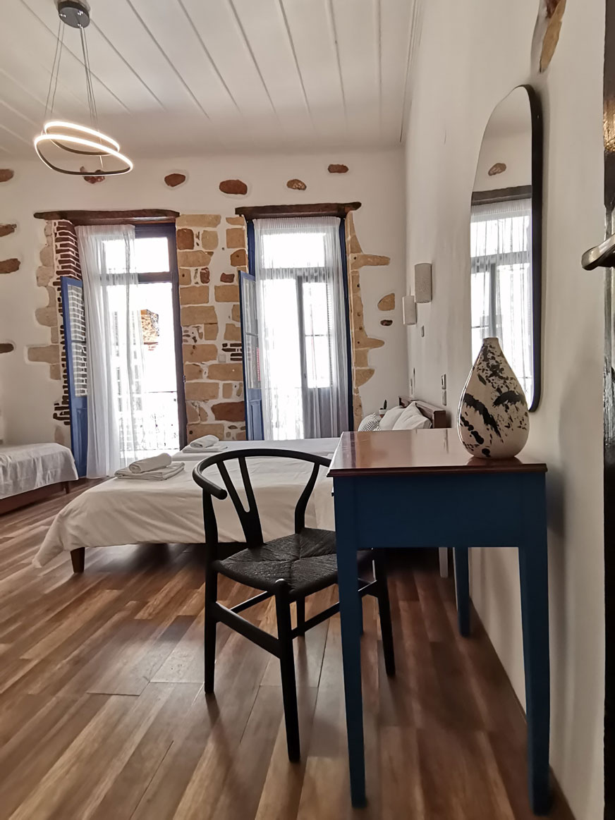 Room 1 overlooking Theotokopoulou street