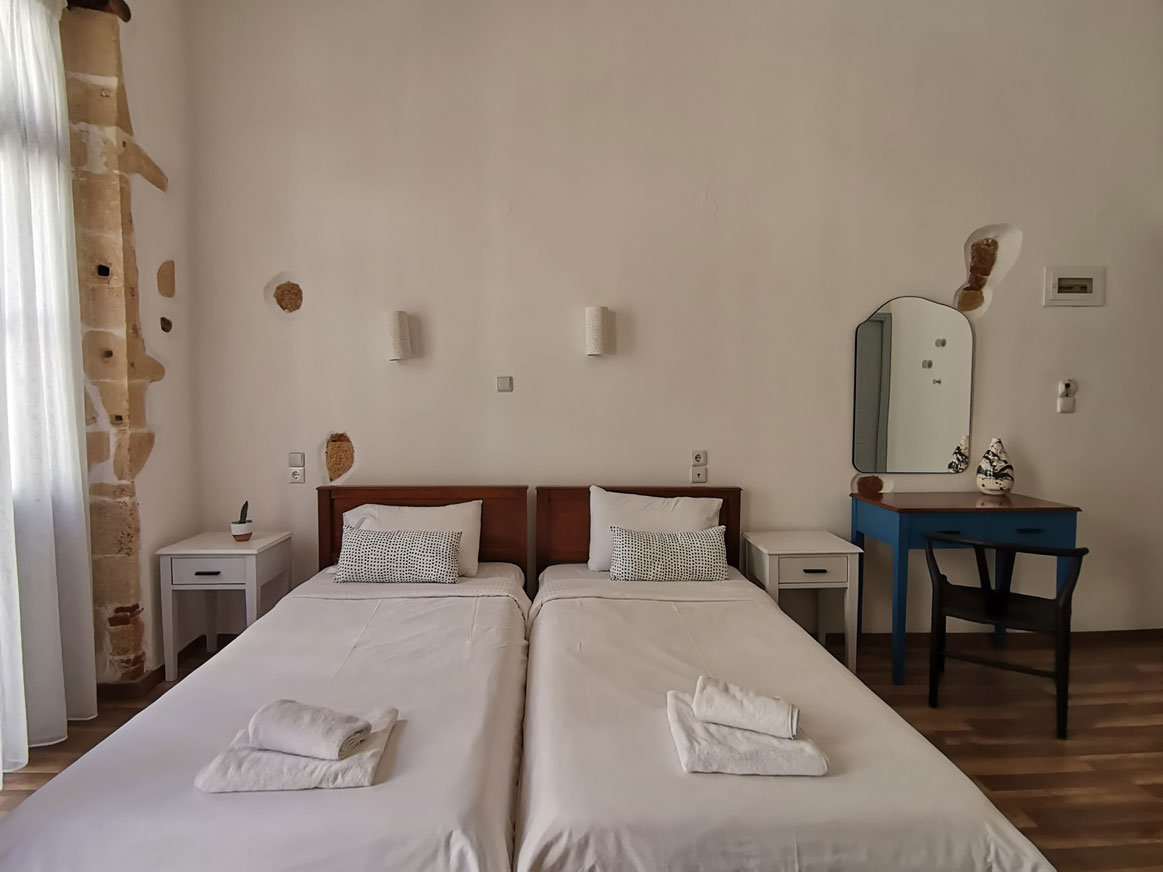 Room 1 overlooking Theotokopoulou street