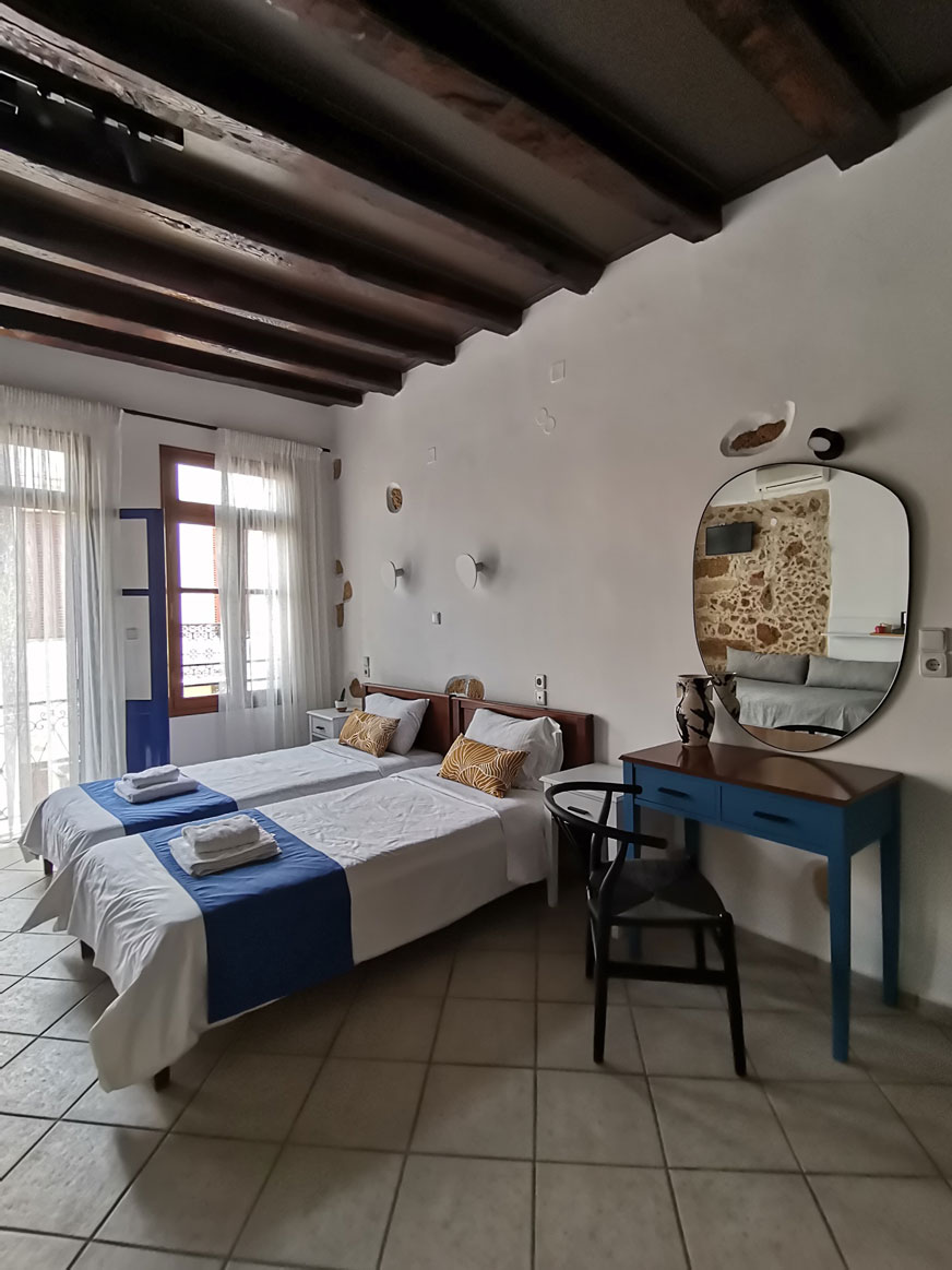 Room 3 overlooking Theotokopoulou street